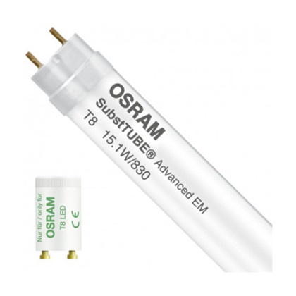 LED лампа ST8AU-1.2M 15.1W/830 220-240V EM OSRAM SUBSTITUBE ADVANCED ULTRA OUTPUT 4058075136298 LED лампа ST8AU-1.2M 15.1W/830 220-240V EM OSRAM SUBSTITUBE ADVANCED ULTRA OUTPUT 4058075136298