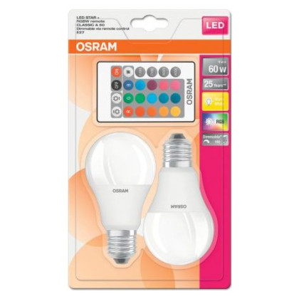 Светодиодная лампа LED CLASSIC A60 REM 9W/827 230V FR E27 6XBLI2 OSRAM 4058075091733  