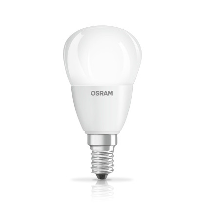 Светодиодная лампа 6.5W➩40W 220V Е14 LED SUPERSTAR CLASSIC P OSRAM теплый белый матовая диммируемая 4052899900905 