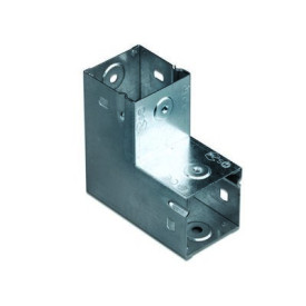 Кут вертикальний вверх 90°50х50 глухий ДКС 39001 