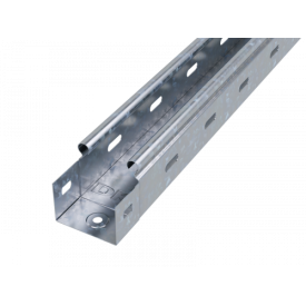 Лоток перфорований 50х50 гарячого цинкування метод Сендзиміра L 3000 ДКС 35260 