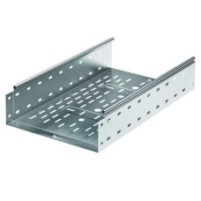 Лоток перфорований 300х80 гарячого цинкування метод Сендзиміра L 3000 ДКС 35305