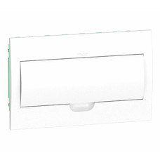 Щит пластиковий вбудований білі двері 1ряд/18м+2кк Easy9 EZ9E118P2F 
