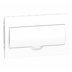 Щит пластиковий вбудований білі двері 1ряд/18м+2кк Easy9 EZ9E118P2F 