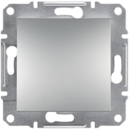 Выключатель одноклавишный перекрестный, Алюминий Asfora, EPH0500161