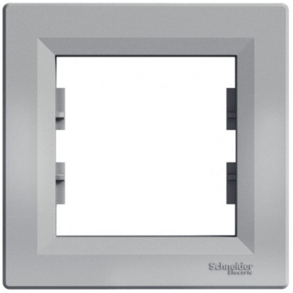 Рамка 1-постовая, Алюминий Asfora, EPH5800161