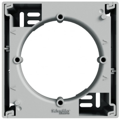 Коробка для наружного монтажа 1-постовая Алюминий Asfora, EPH6100161