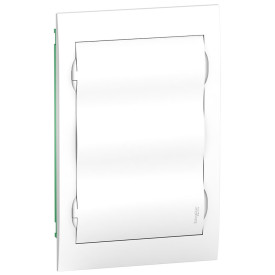 Щит пластиковий вбудований білі двері 3 ряда/36м+2кк Easy9 EZ9E312P2F