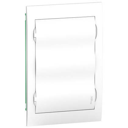 Щит пластиковий вбудований білі двері 3 ряда/36м+2кк Easy9 EZ9E312P2F