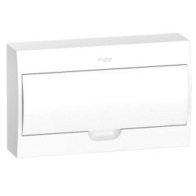 Щит пластиковий навісний білі двері 1ряд/18м+2кк Easy9 EZ9E118P2S 