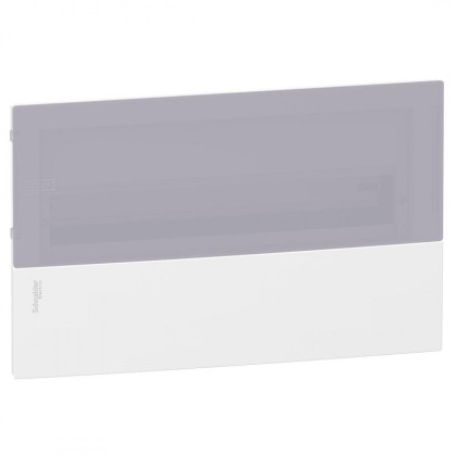 Щит вбудований 1 ряд/18 модулів димчасті двері MiniPragma MIP22118T