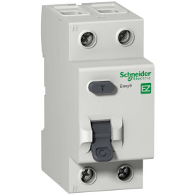 УЗО 25A 10mA 4,5kA тип AC 2 полюса EZ9R14225 Easy9 Schneider Electric